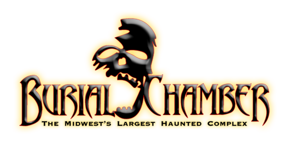 Burial Chamber Haunted House Logo
