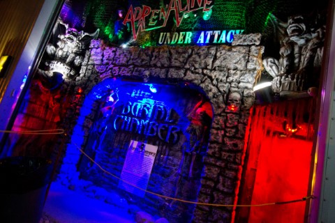 Adrenaline Haunted House Facade